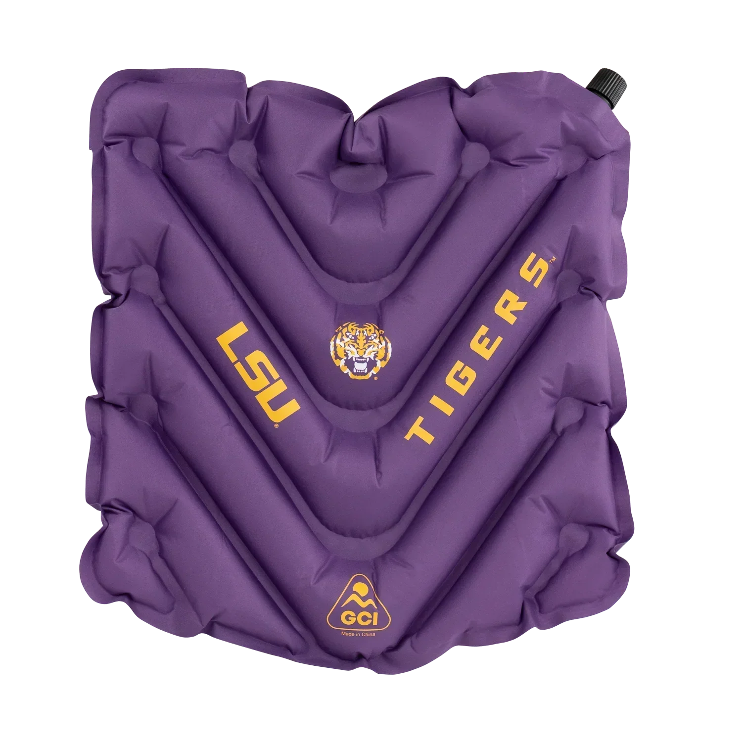 College V Seat™ Inflatable Stadium Cushion - LSU Tigers - Easy Set
