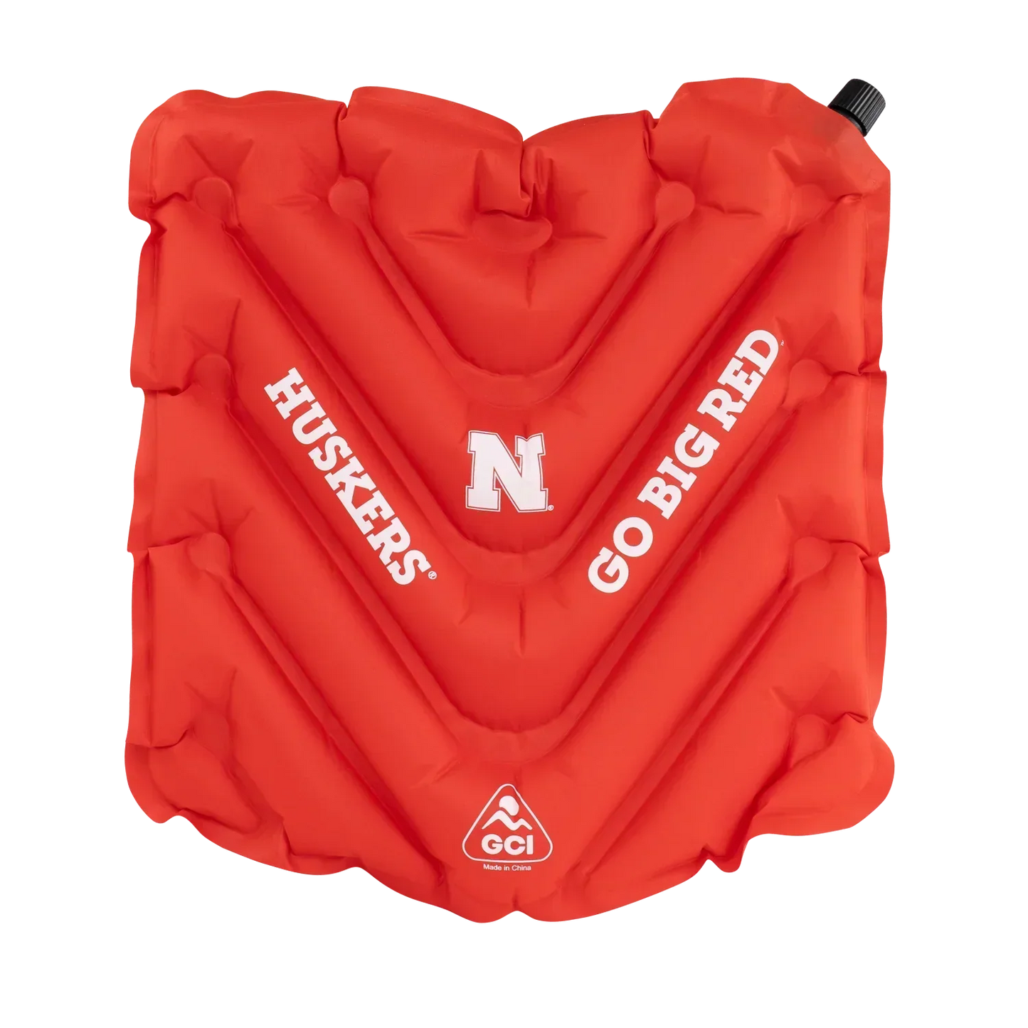 College V Seat™ Inflatable Stadium Cushion - Nebraska Cornhuskers - Gift Ready