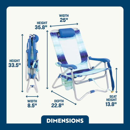 Bi-Fold Beach Chair™ - Ready Routine