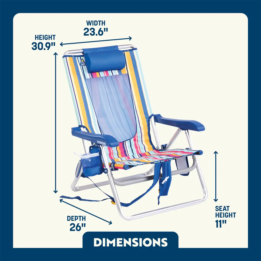 Backpack Beach Chair™ - Classic Pick