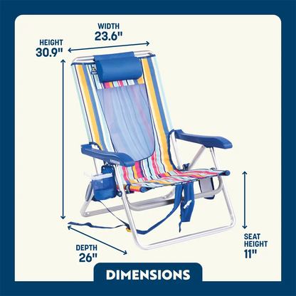 Backpack Beach Chair™ - Classic Pick