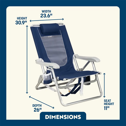 Backpack Beach Chair™ - Classic Pick