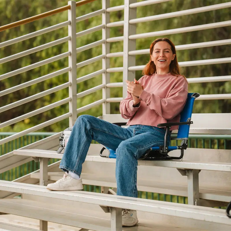 Big Comfort Stadium Chair™ with Armrests - Ready Routine