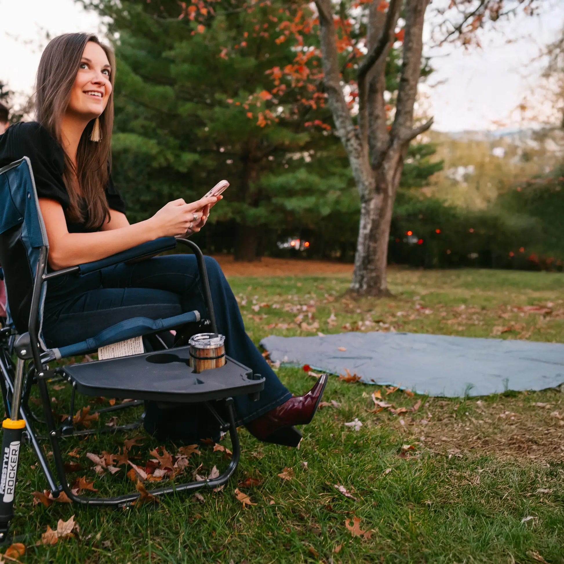 Freestyle Rocker™ with Side Table - Fresh Pair