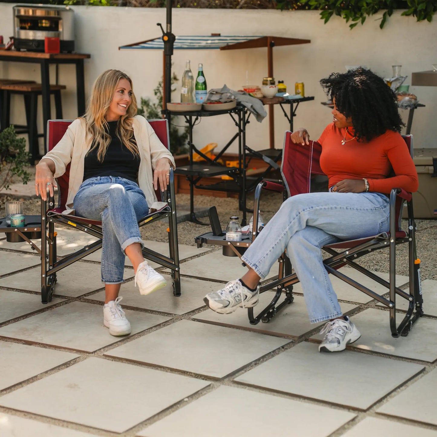 Freestyle Rocker XL™ with Side Table - Fresh Pair