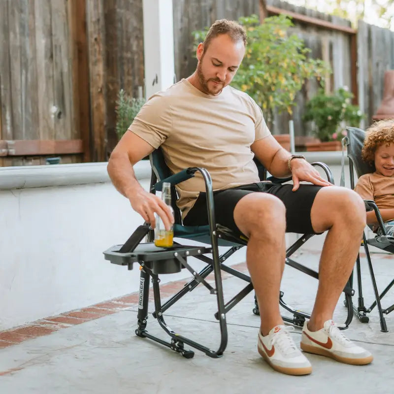 Freestyle Rocker™ with Side Table - Fresh Pair