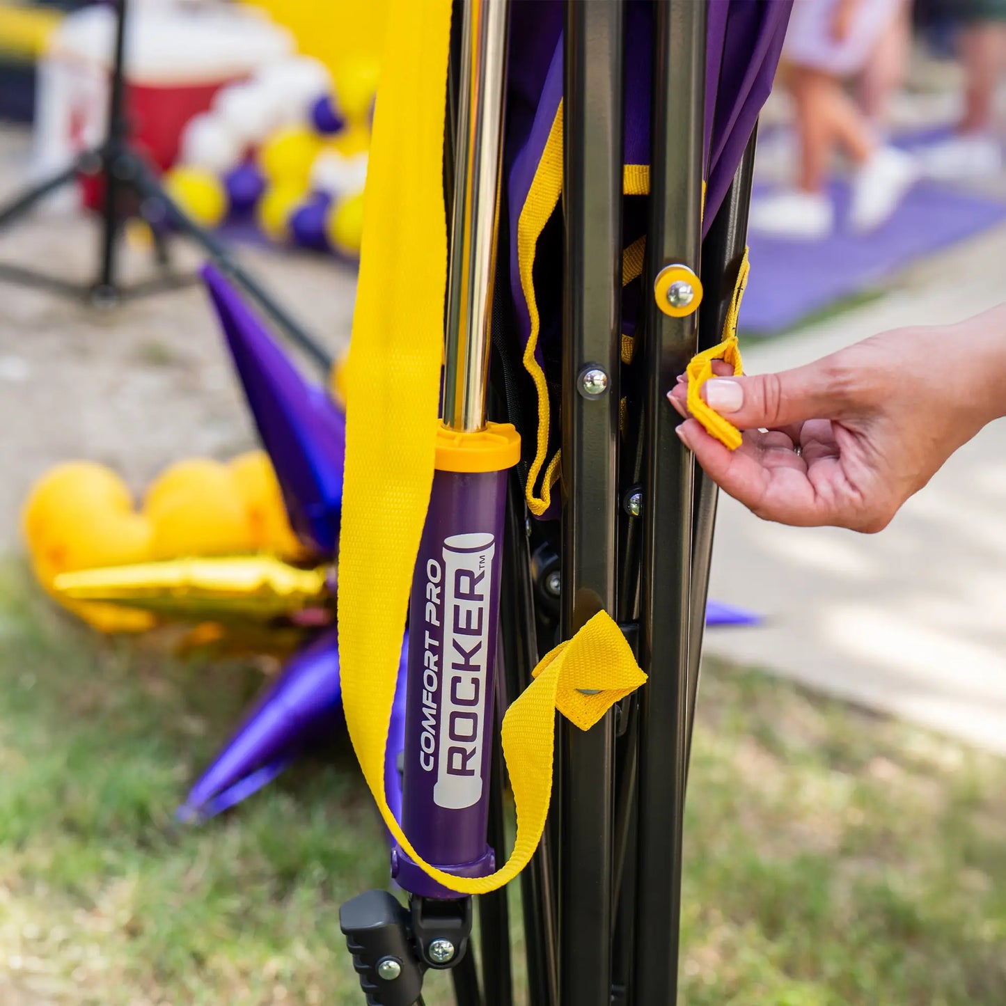 College Comfort Pro Rocker™ - LSU Tigers - Weekend Pair