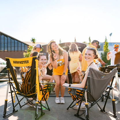 College Comfort Pro Rocker™ - Iowa Hawkeyes - Gift Ready