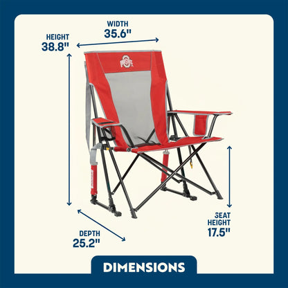 College Comfort Pro Rocker™ - Ohio State Buckeyes - Essential Set