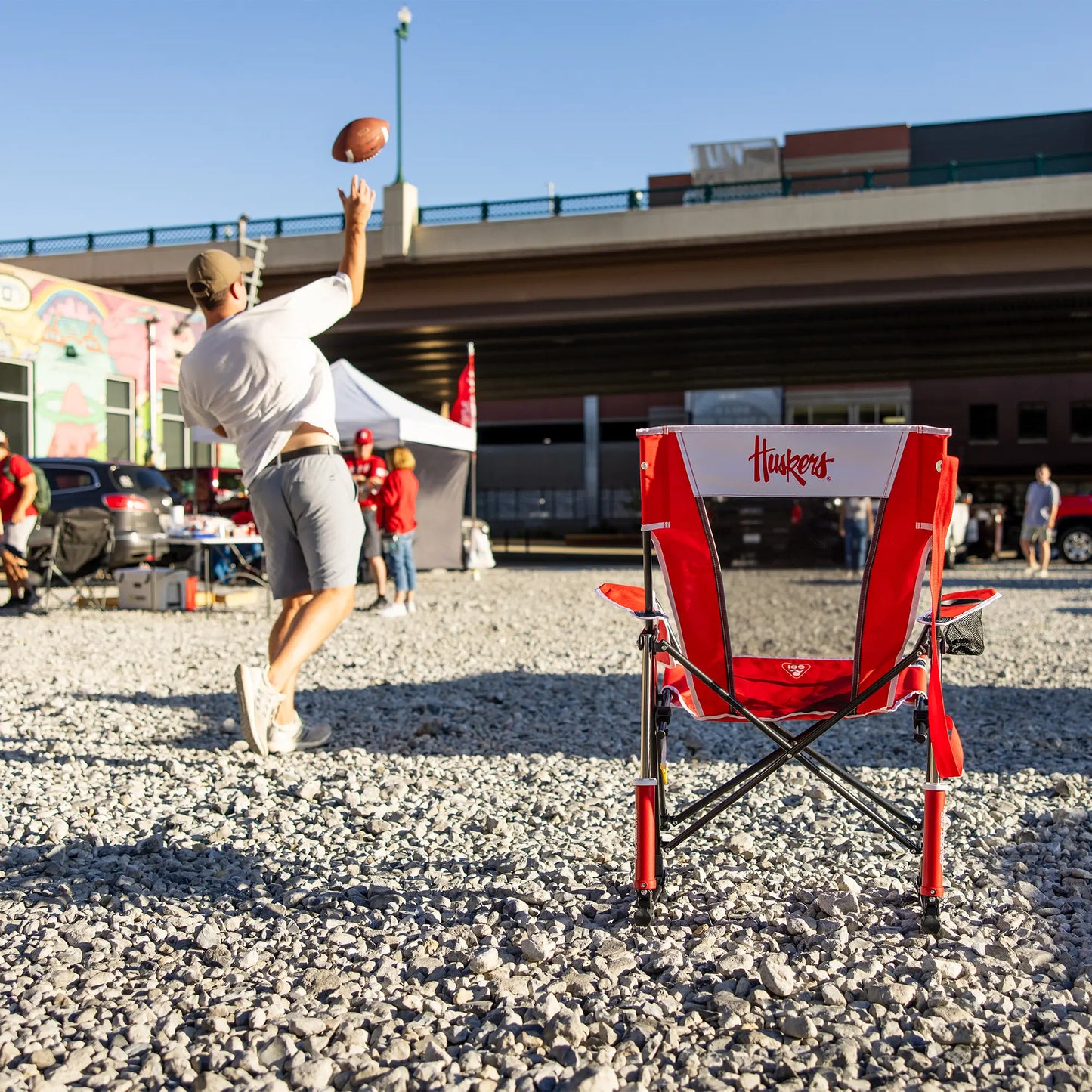 College Comfort Pro Rocker™ - Nebraska Cornhuskers - Ready Routine