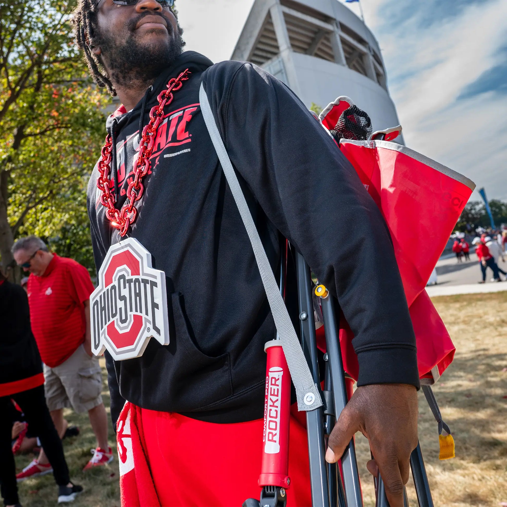 College Comfort Pro Rocker™ - Ohio State Buckeyes - Weekend Pair