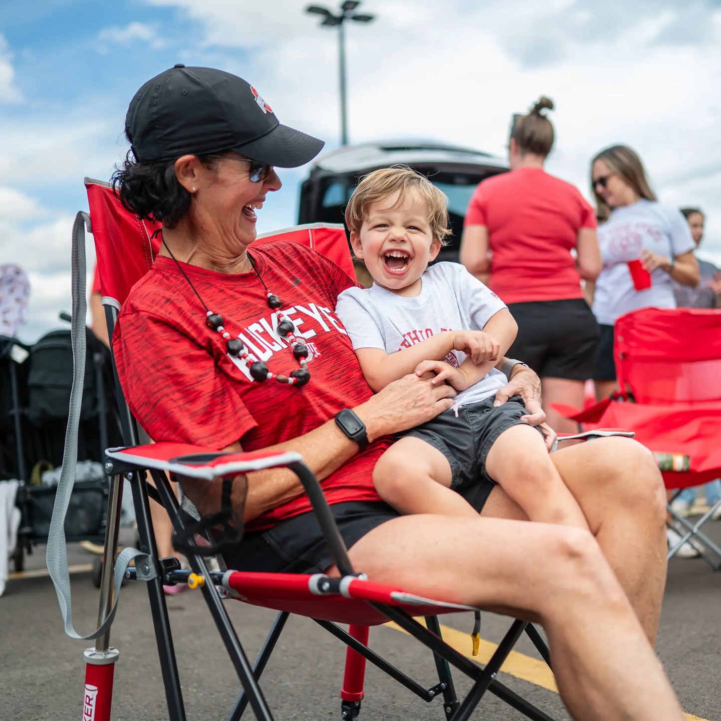 College Comfort Pro Rocker™ - Ohio State Buckeyes - Weekend Pair