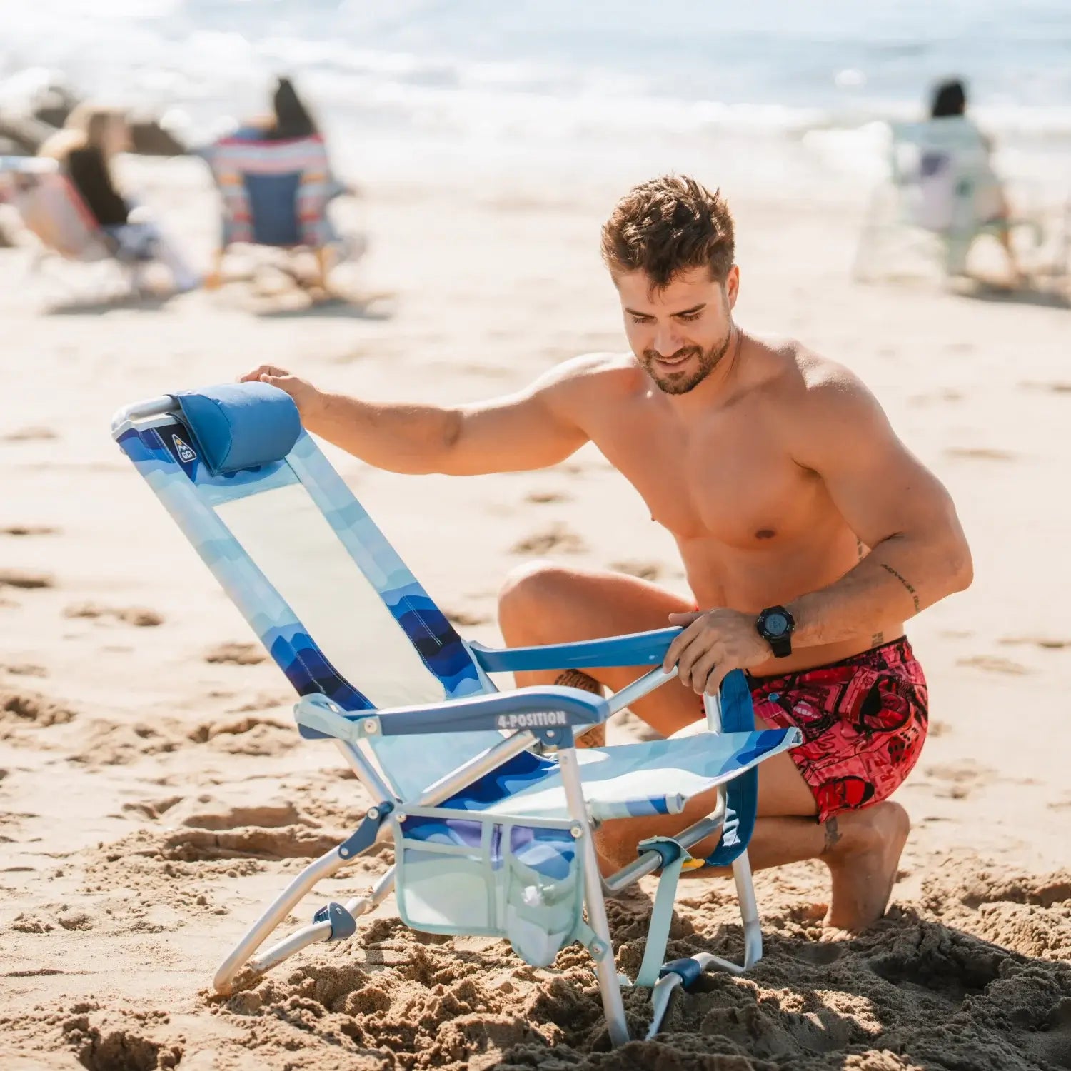 Bi-Fold Beach Chair™ - Ready Routine