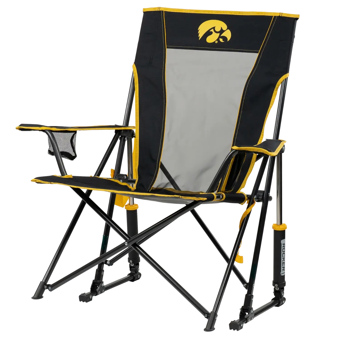 College Comfort Pro Rocker™ - Iowa Hawkeyes - Gift Ready