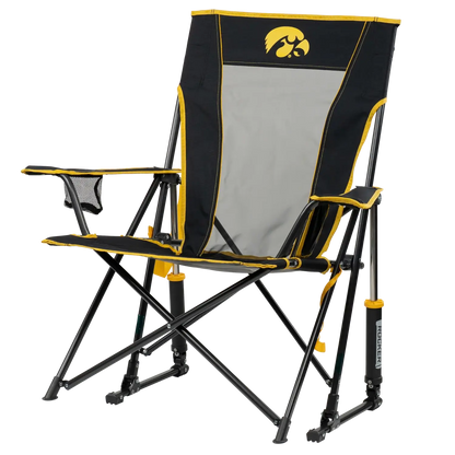 College Comfort Pro Rocker™ - Iowa Hawkeyes - Gift Ready