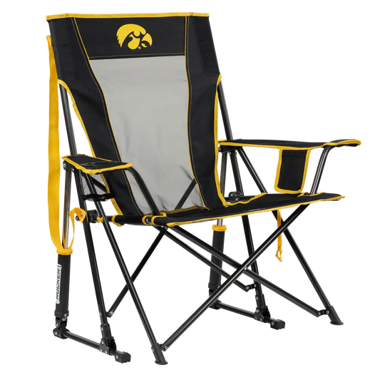 College Comfort Pro Rocker™ - Iowa Hawkeyes - Gift Ready